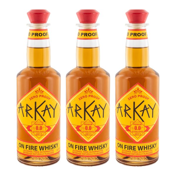 3onfire Deal 3 Bottles On Fire Whiskey Alternative