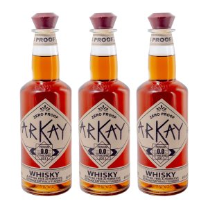 Deal 12 Bottles Arkay Zero Proof Whisky Alternative