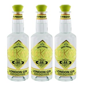 3londongin 36 Bottles Arkay Zero Proof  London Gin Alternative