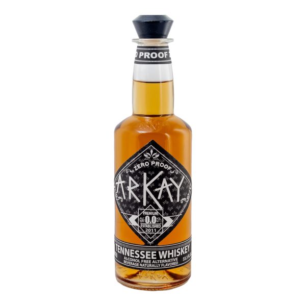 TennesseeWhiskeyArkay01.jpg Arkay Zero Proof Tennessee Whiskey Alternative 33.3 FL OZ / 1 Liter