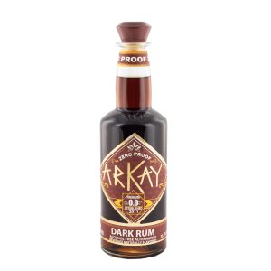 Arkay Zero Proof Dark Rum Alternative Alcohol Free 33.3 FL OZ / 1 Liter