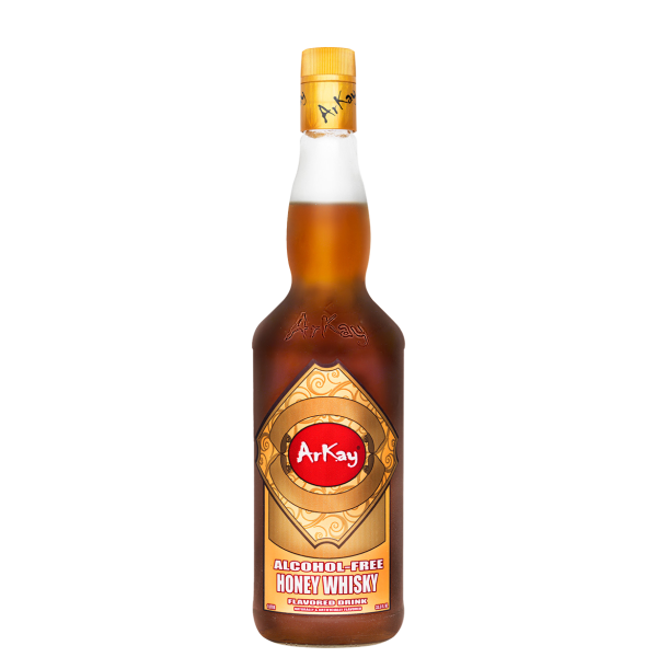 honey-whisky.png Arkay Alcohol Free Honey Whisky Flavoured 33.3 FL OZ / 1 Liter