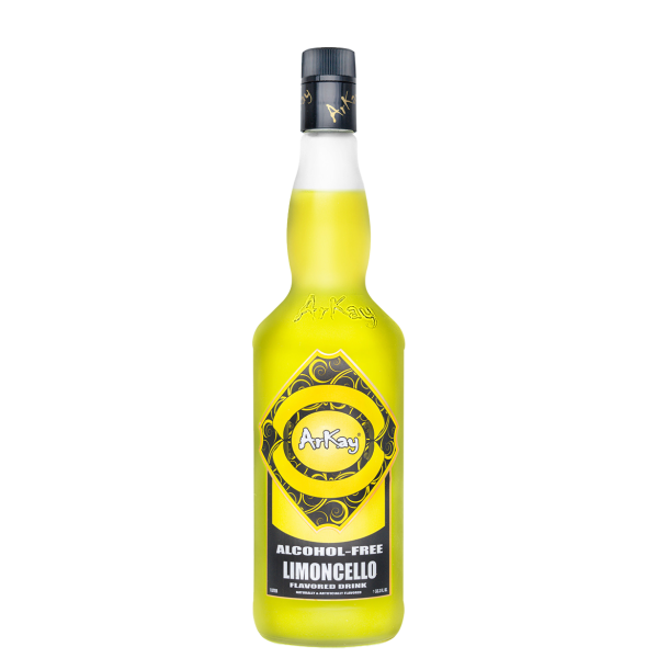 limoncello.png Arkay Alcohol Free Lemoncello Flavoured 33.3 FL OZ / 1 Liter