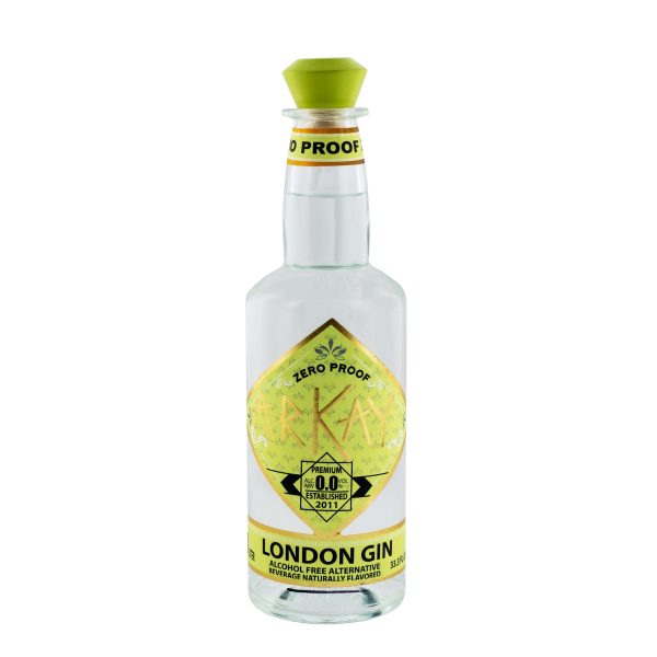 londongin.jpg Arkay Zero Proof London Gin Alternative Alcohol Free 33.3 FL OZ / 1 Liter